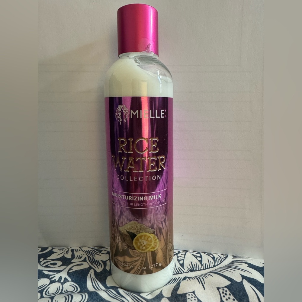 Mielle Rice Water Collection. Moisturizing Milk. 8 flz oz